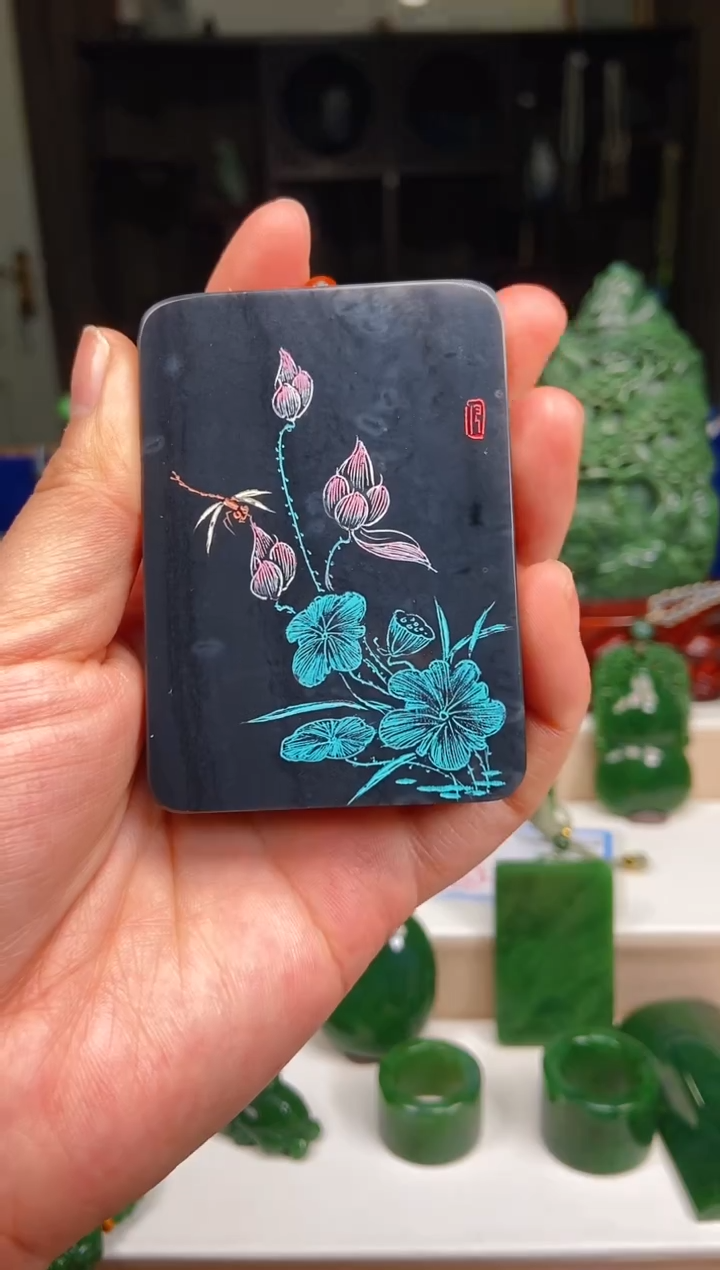 【闪购商品】和田玉挂件未镶嵌1