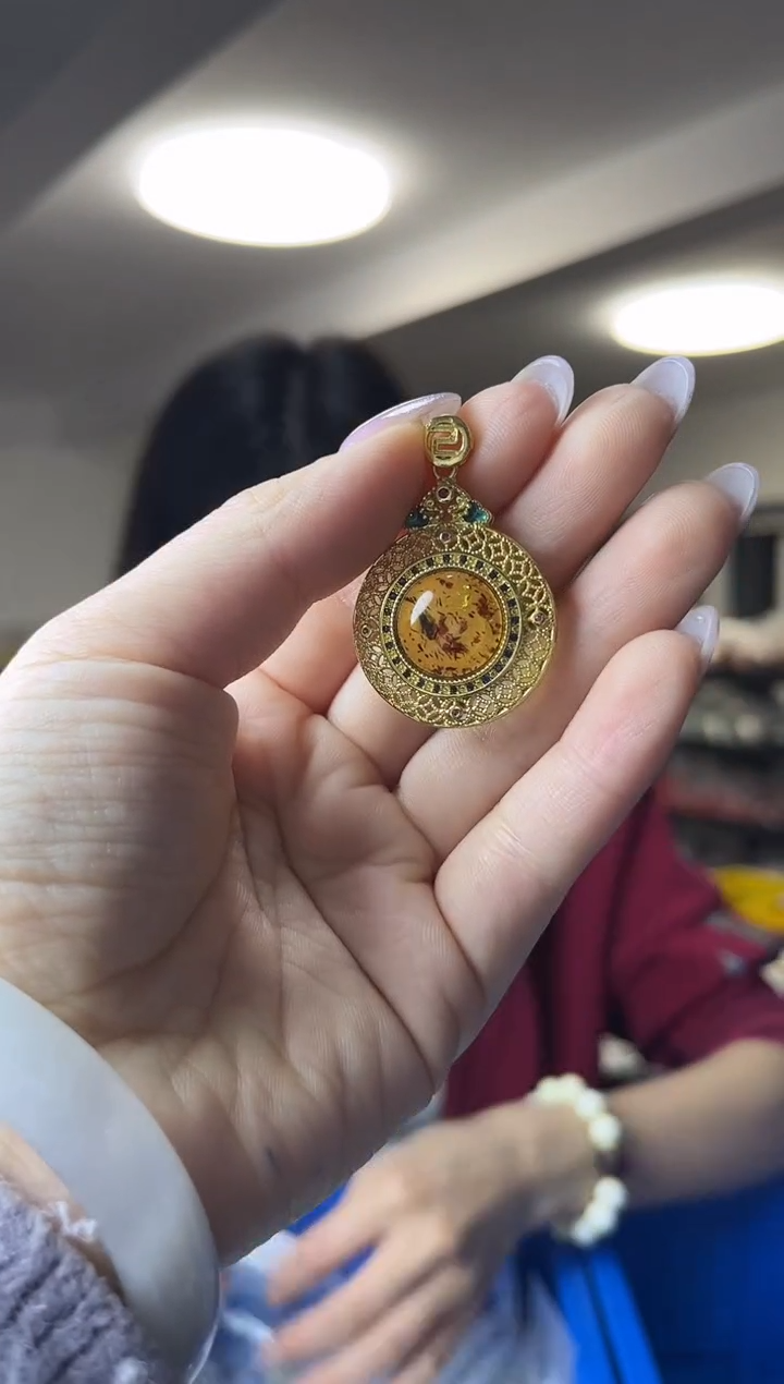 裸石琥珀未镶嵌（多样性发一件）