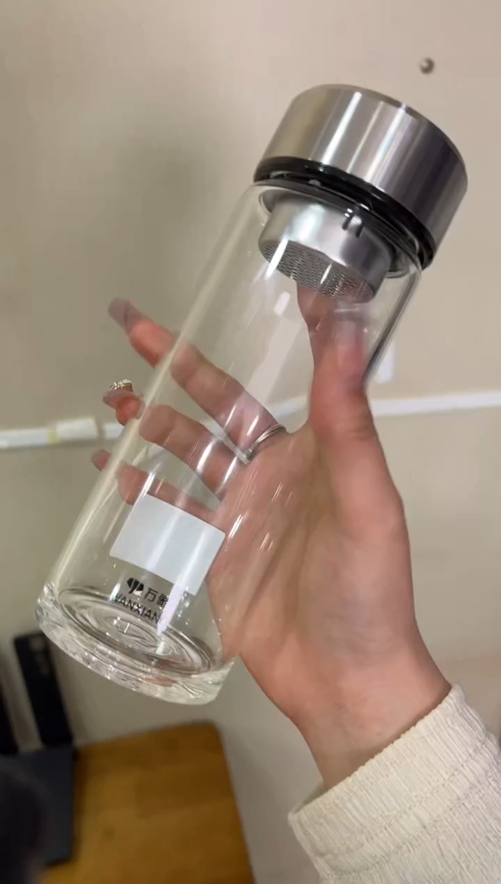 【闪购商品】万象单层420ml高硼硅茶杯