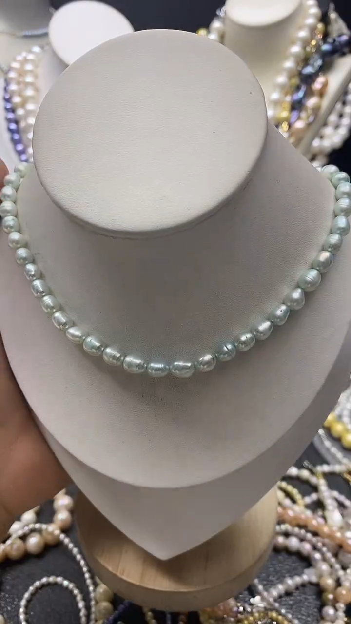 颈饰未镶嵌淡水珍珠多人