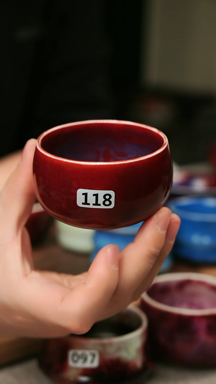 【闪购商品】瓷片钧瓷茶器茶具118