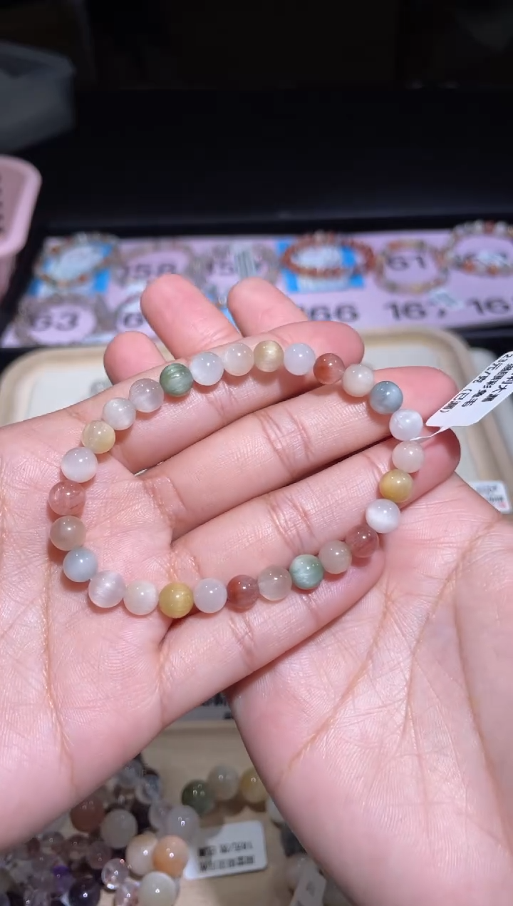 【闪购商品】水晶手链未镶嵌166号多样性发货一N 6+