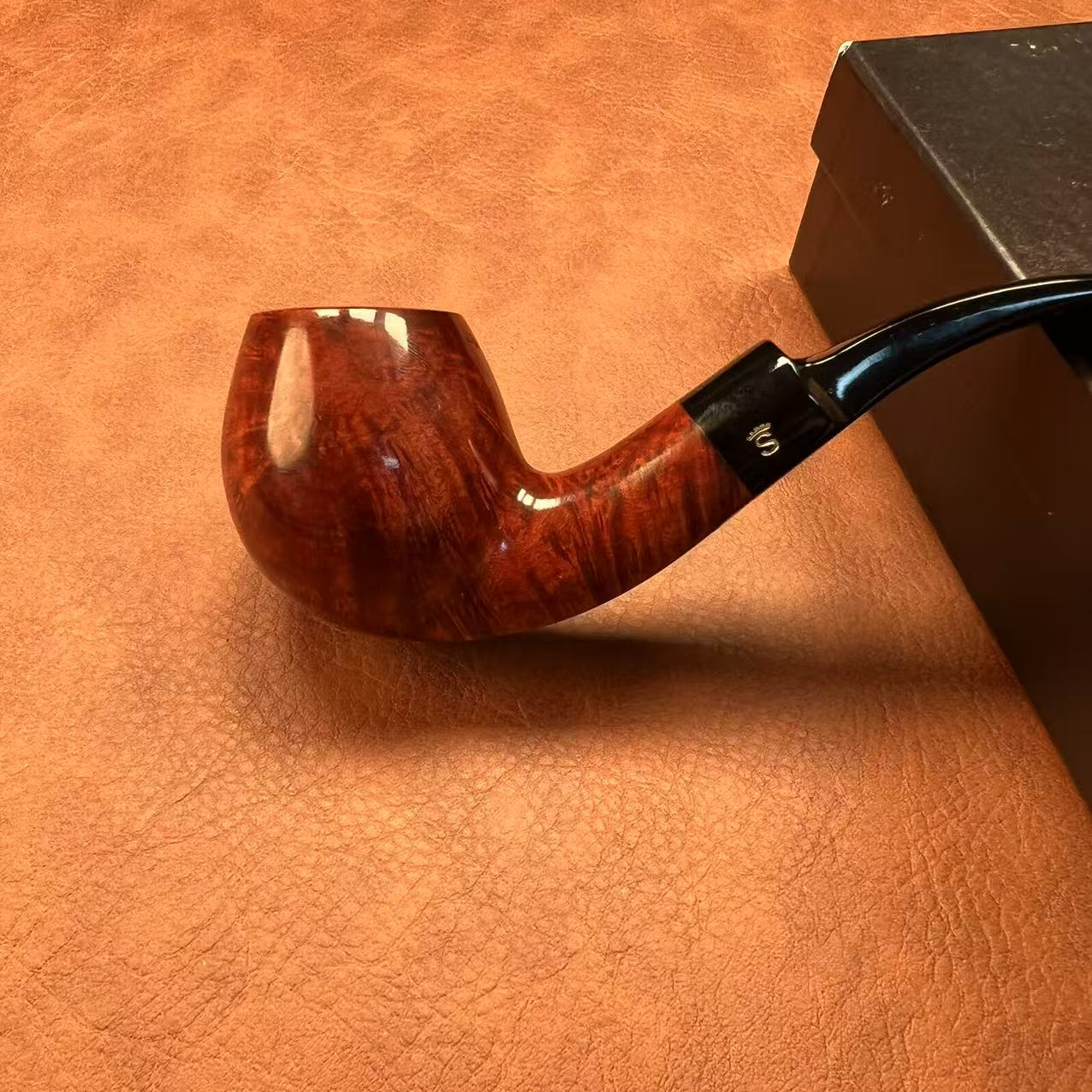 丹麦史丹威232皇家卫队系列金冠9M石楠木烟斗