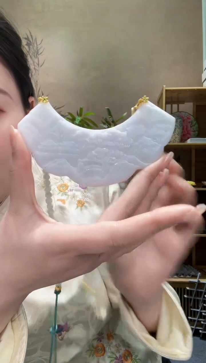 【闪购商品】翡翠耳饰未镶嵌吊坠