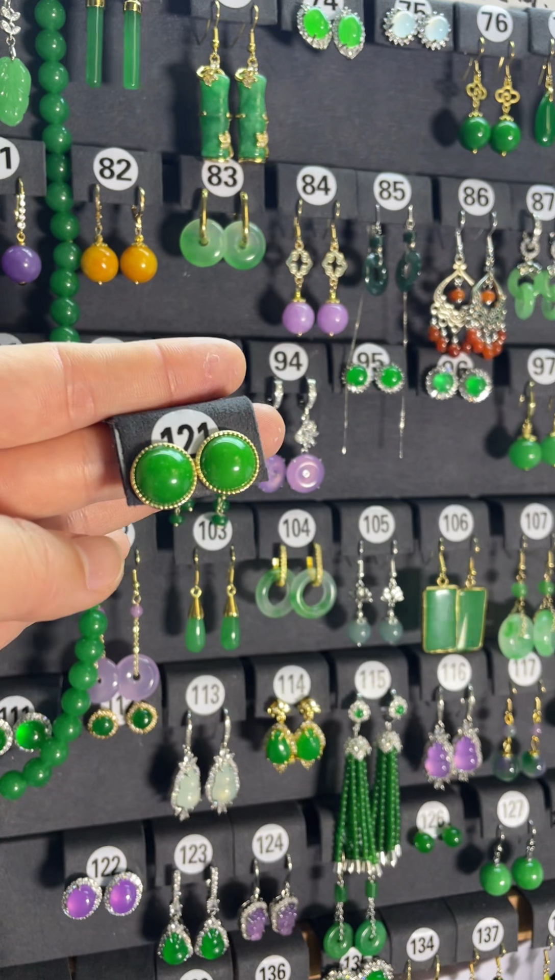 【闪购商品】翡翠颈饰银S925镶嵌121...