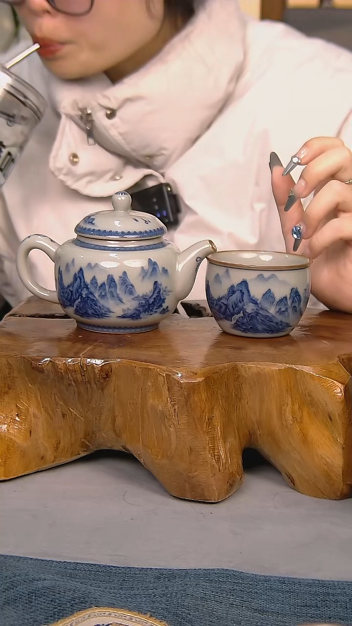 【闪购商品】2件套陶瓷茶具家用简装系列