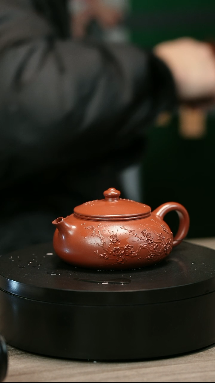 茶壶紫砂贵****司H1506陈春芬梅花寒江