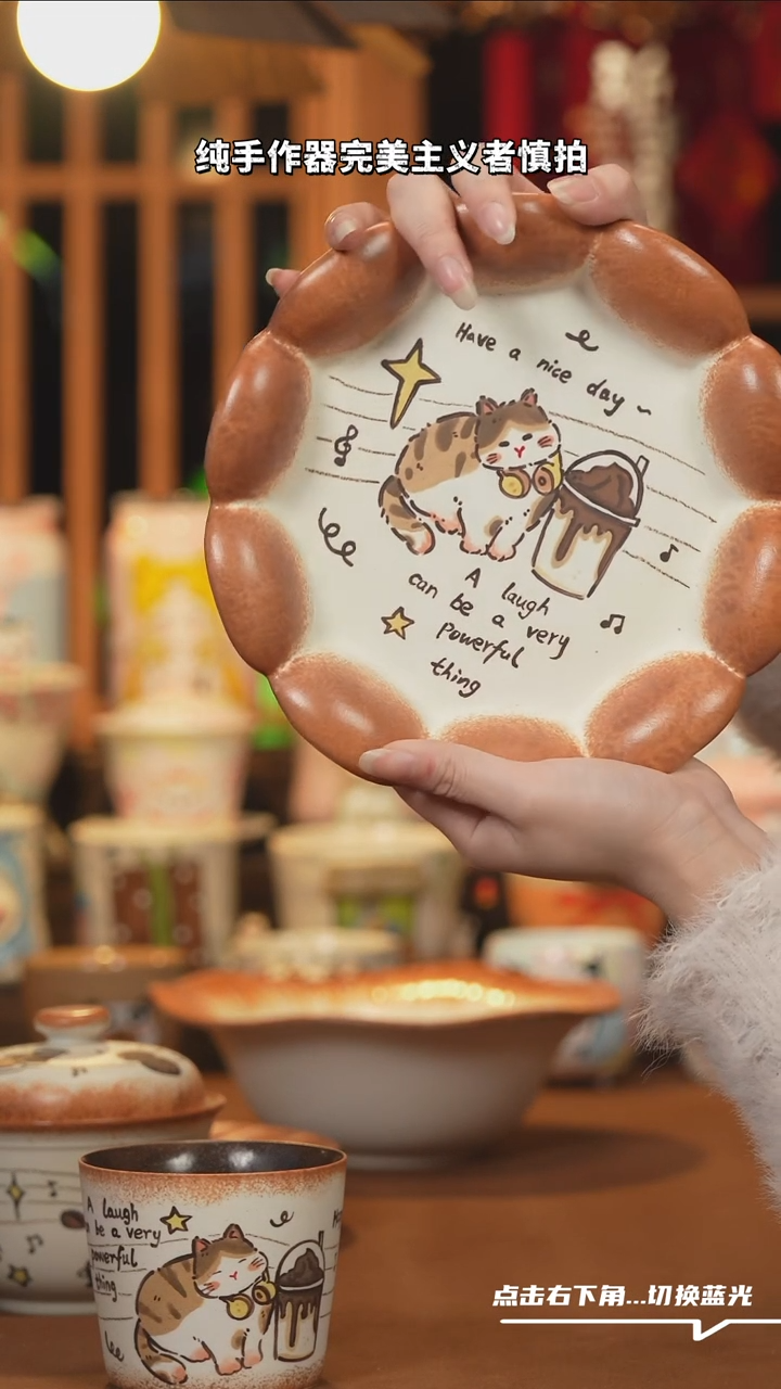 【闪购商品】摆件B095文创纯手工手绘