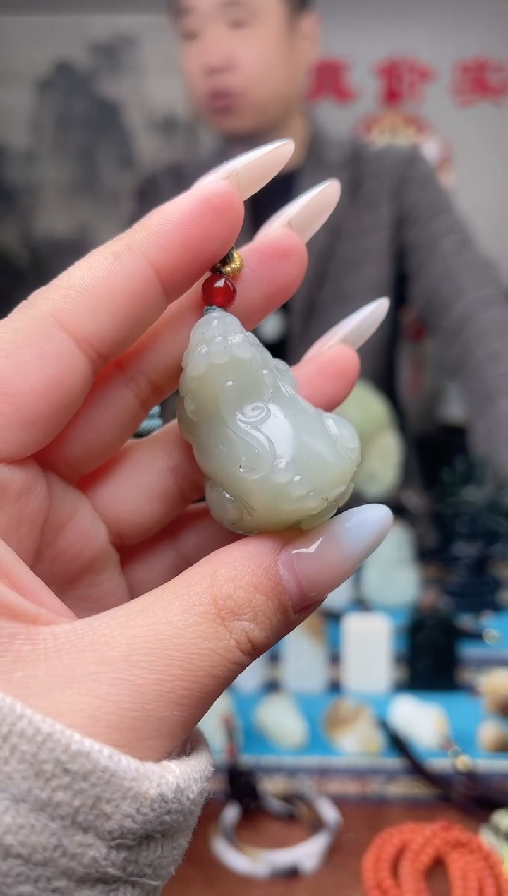 【闪购商品】和田玉挂件未镶嵌1