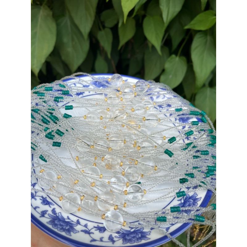 【月月家】P083天然水晶 原创白水晶设计款项链 多样性发其一