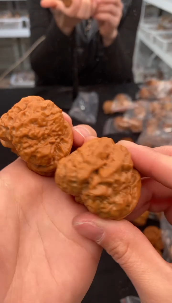 【闪购商品】文玩核桃把件延庆蛙42-t455