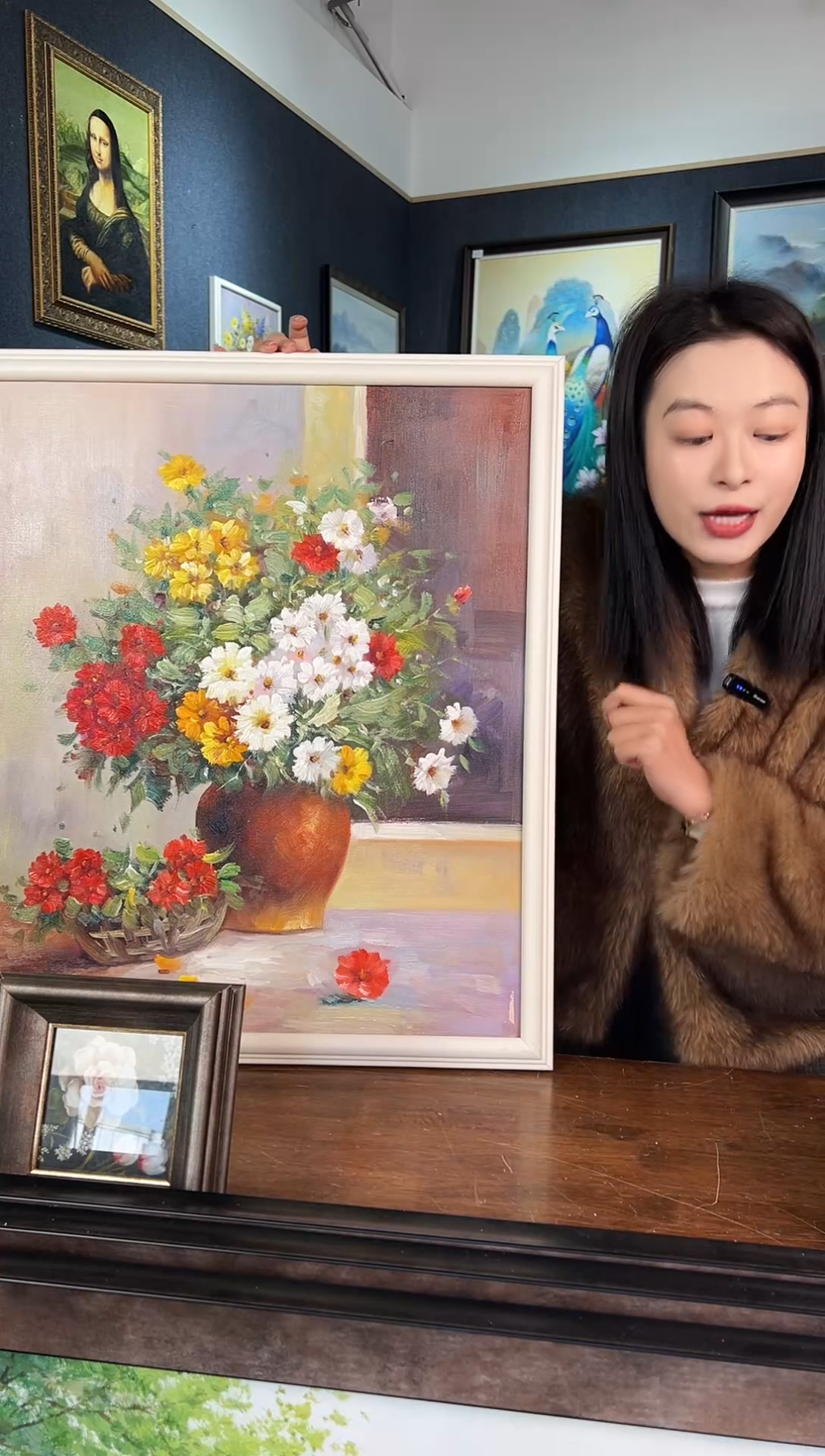 【闪购商品】油画2号  50*60 花卉-手绘油画