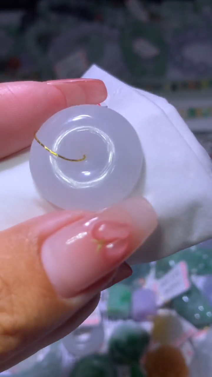 翡翠未镶嵌颈饰猫**猫MXX022109