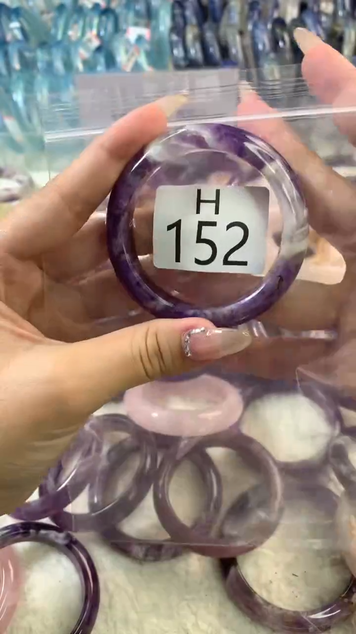 水晶手镯H未镶嵌水晶152-52