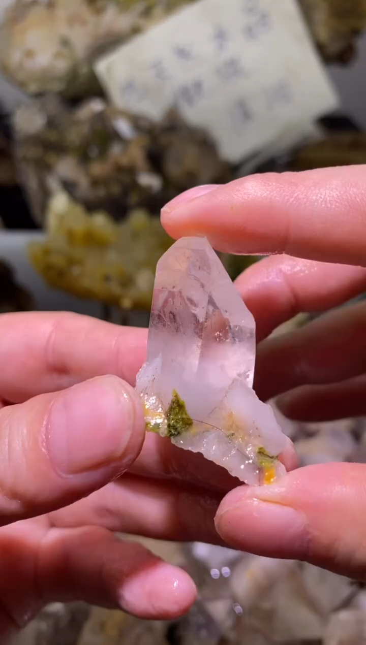 未镶嵌珠宝半成品水晶47号四川美姑超七花园水晶