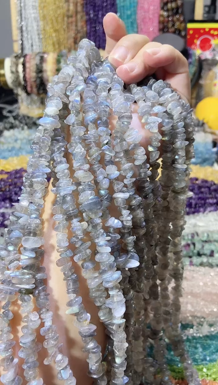 未镶嵌珠宝半成品水晶灰月光