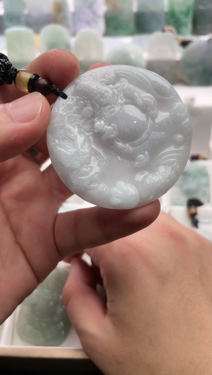 【闪购商品】翡翠颈饰未镶嵌..../3/3/ 22