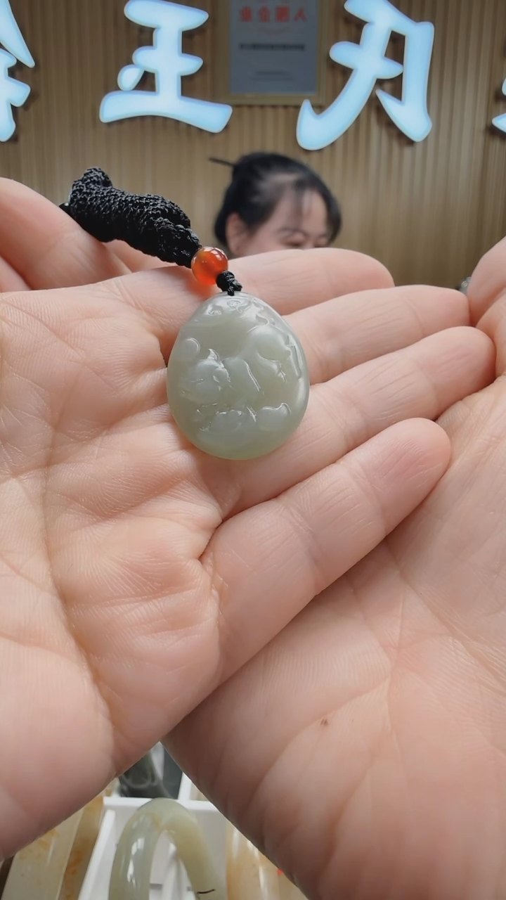 【闪购商品】和田玉吊坠(不含链)未镶嵌451