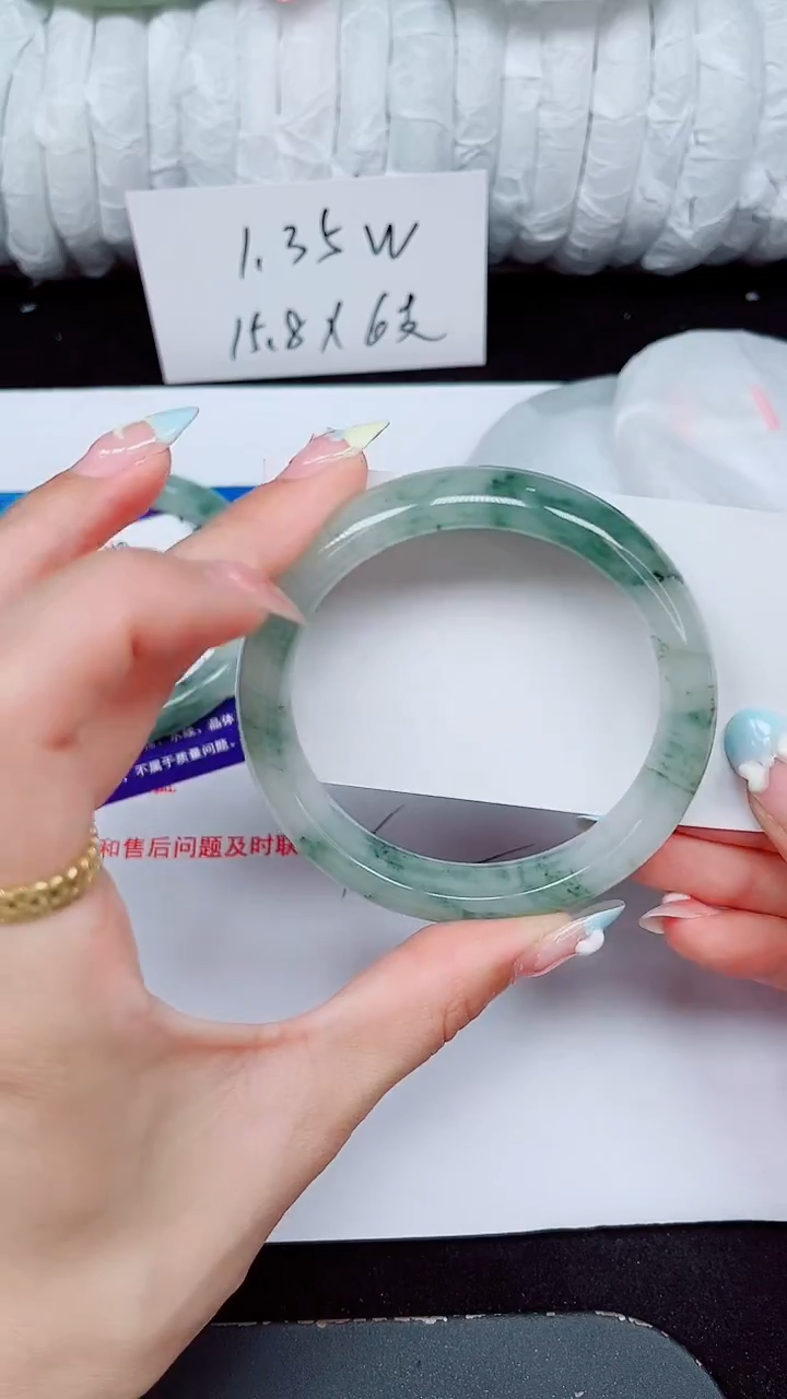 未镶嵌手镯石英质玉391-57/58