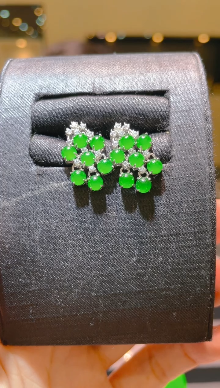 【闪购商品】翡翠银S925镶嵌吊坠(不含链)A103