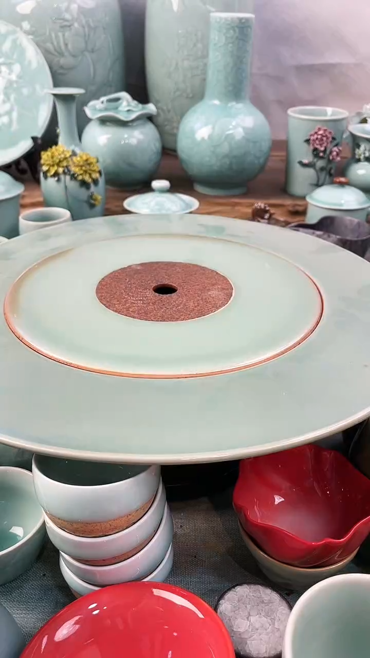 【闪购商品】特价 微瑕 慧仙青瓷