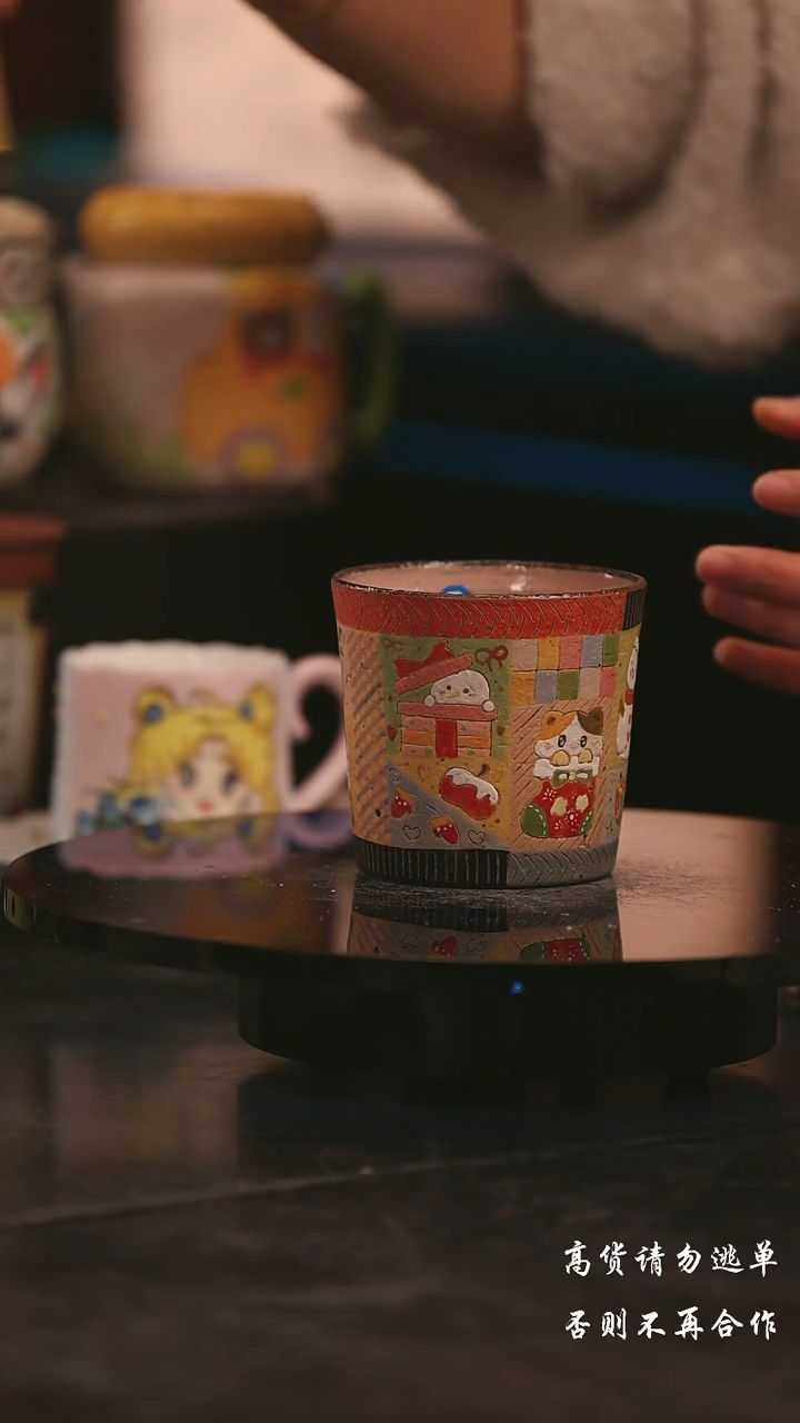 陶瓷景德镇可爱设计师款陶瓷 