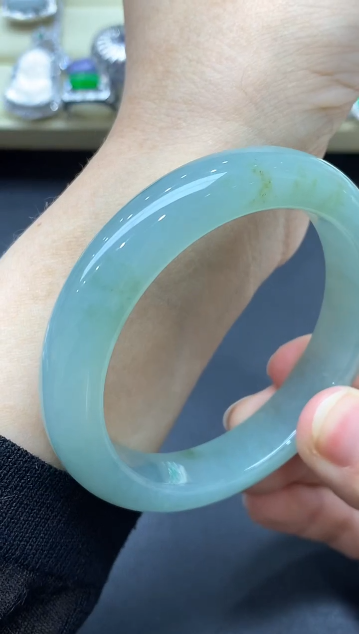 未镶嵌手镯翡翠517-中国好珍宝