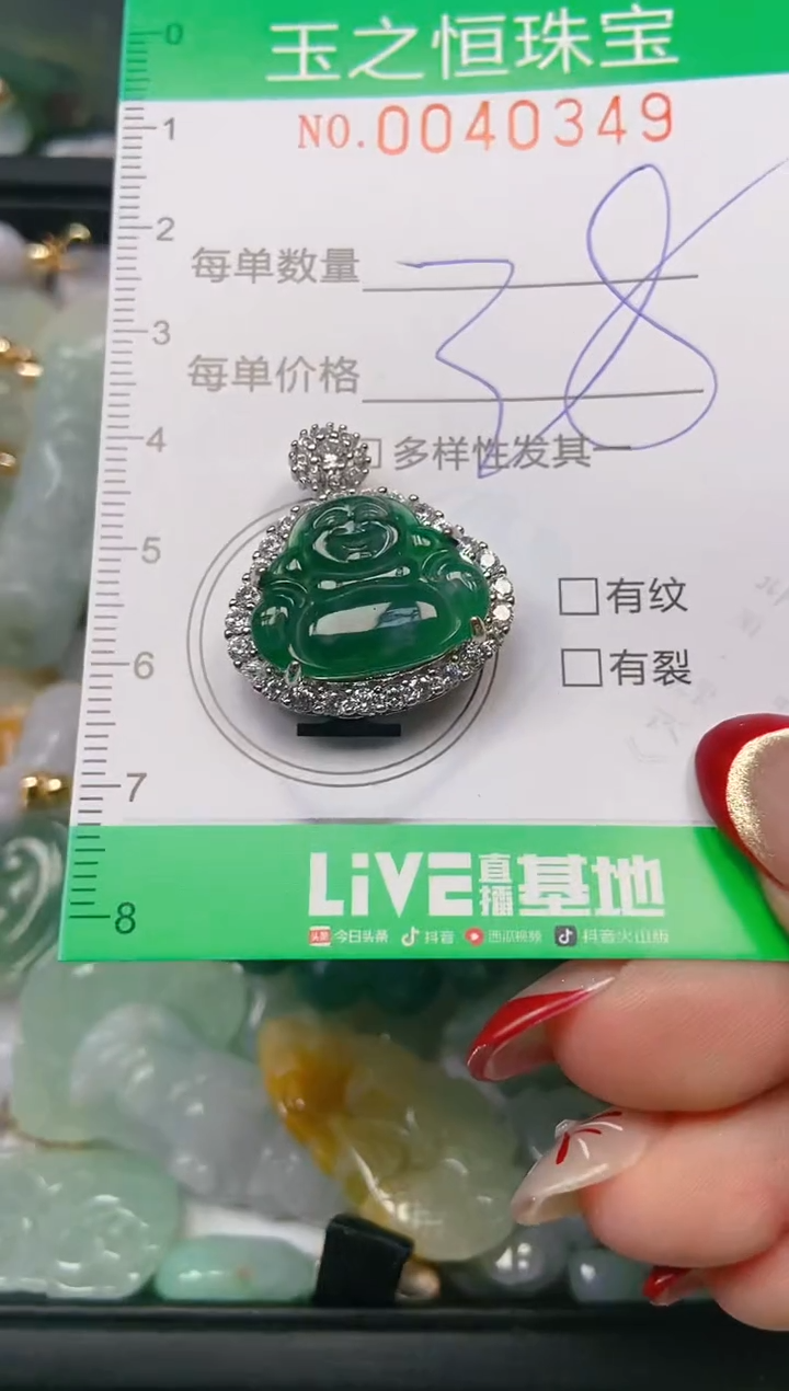 【闪购商品】翡翠颈饰未镶嵌闪购0040349