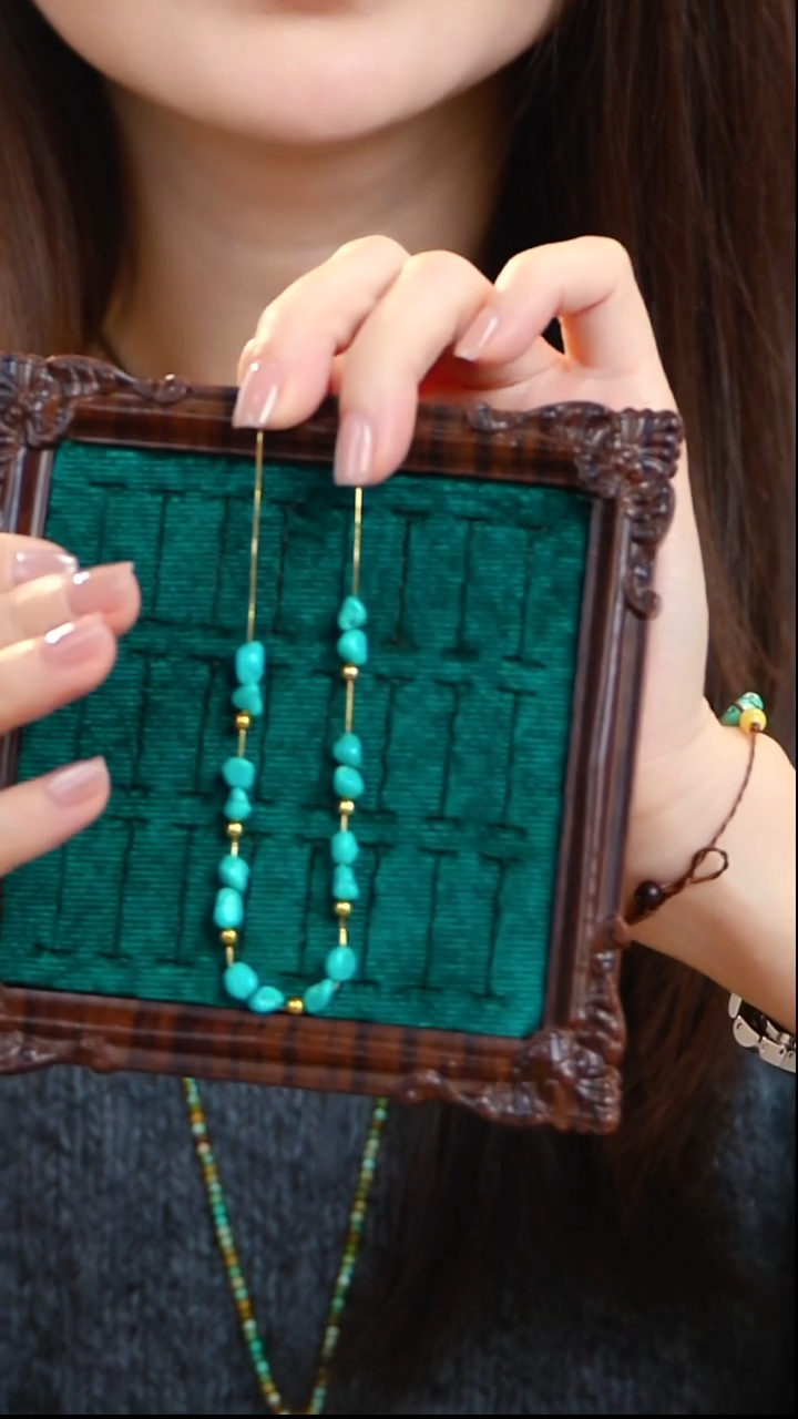 原创设计丫脚山项链