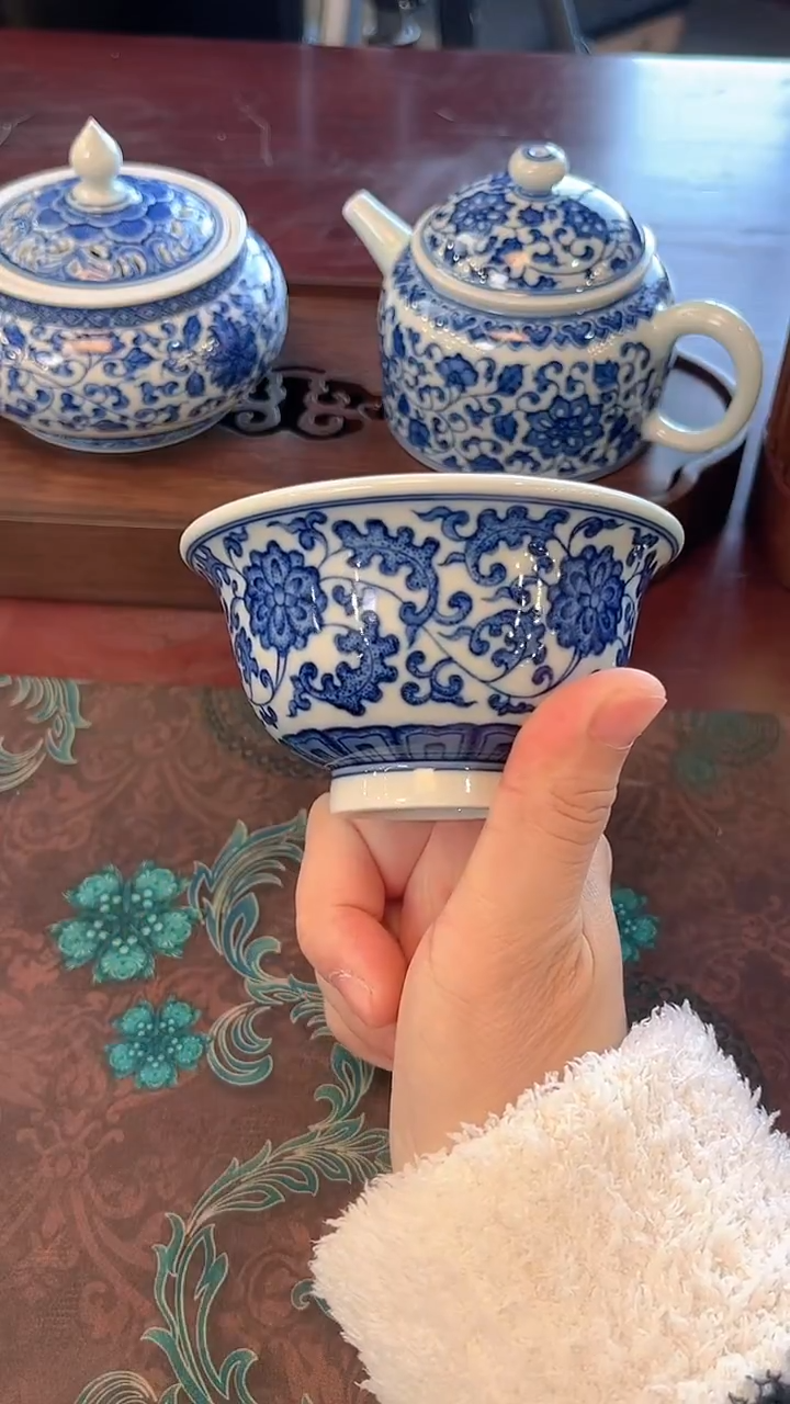 镹曰陶手工手绘制作茶具新大压手