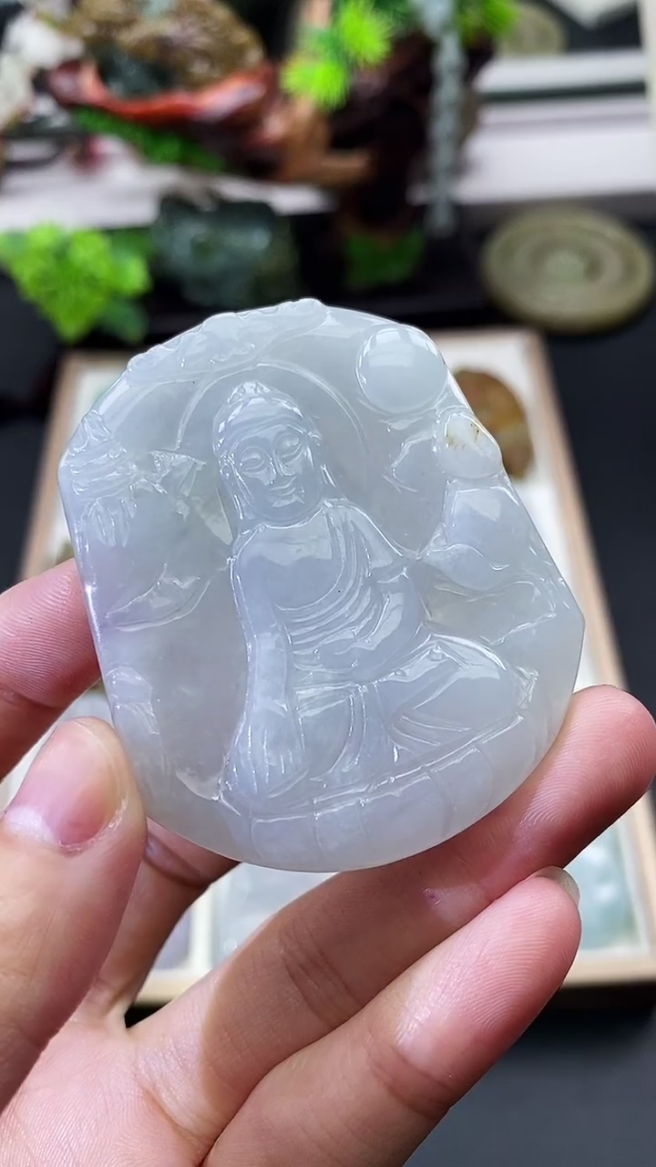 颈饰未镶嵌翡翠天然缅甸A货翡翠
