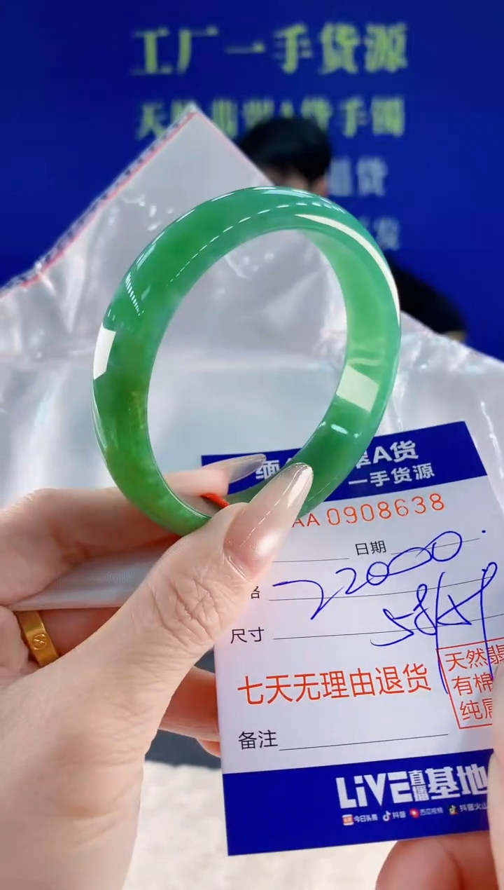 未镶嵌手镯翡翠38