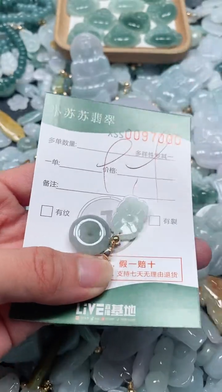 【闪购商品】翡翠颈饰未镶嵌闪购商品0097000