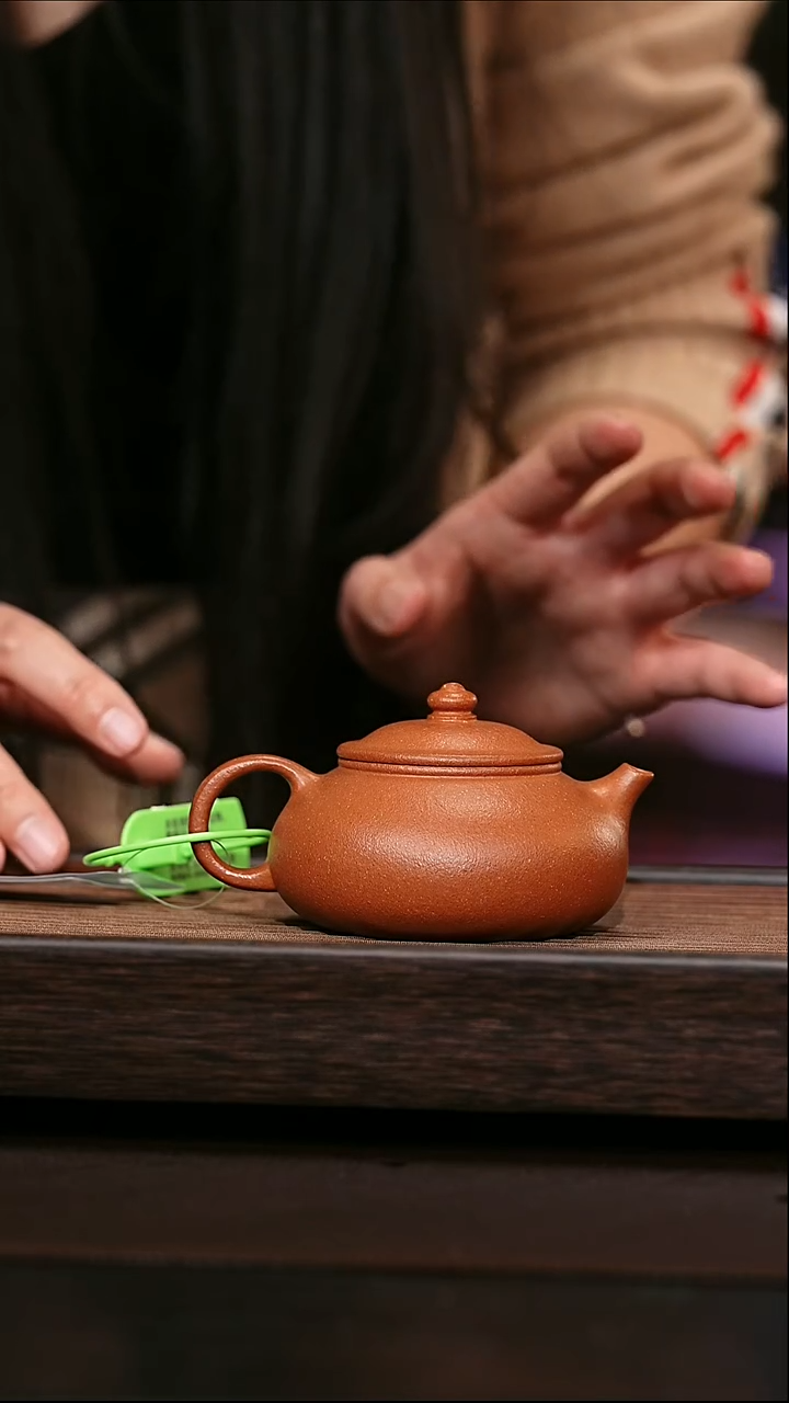 茶壶紫砂原矿紫砂壶  寒江  150cc  