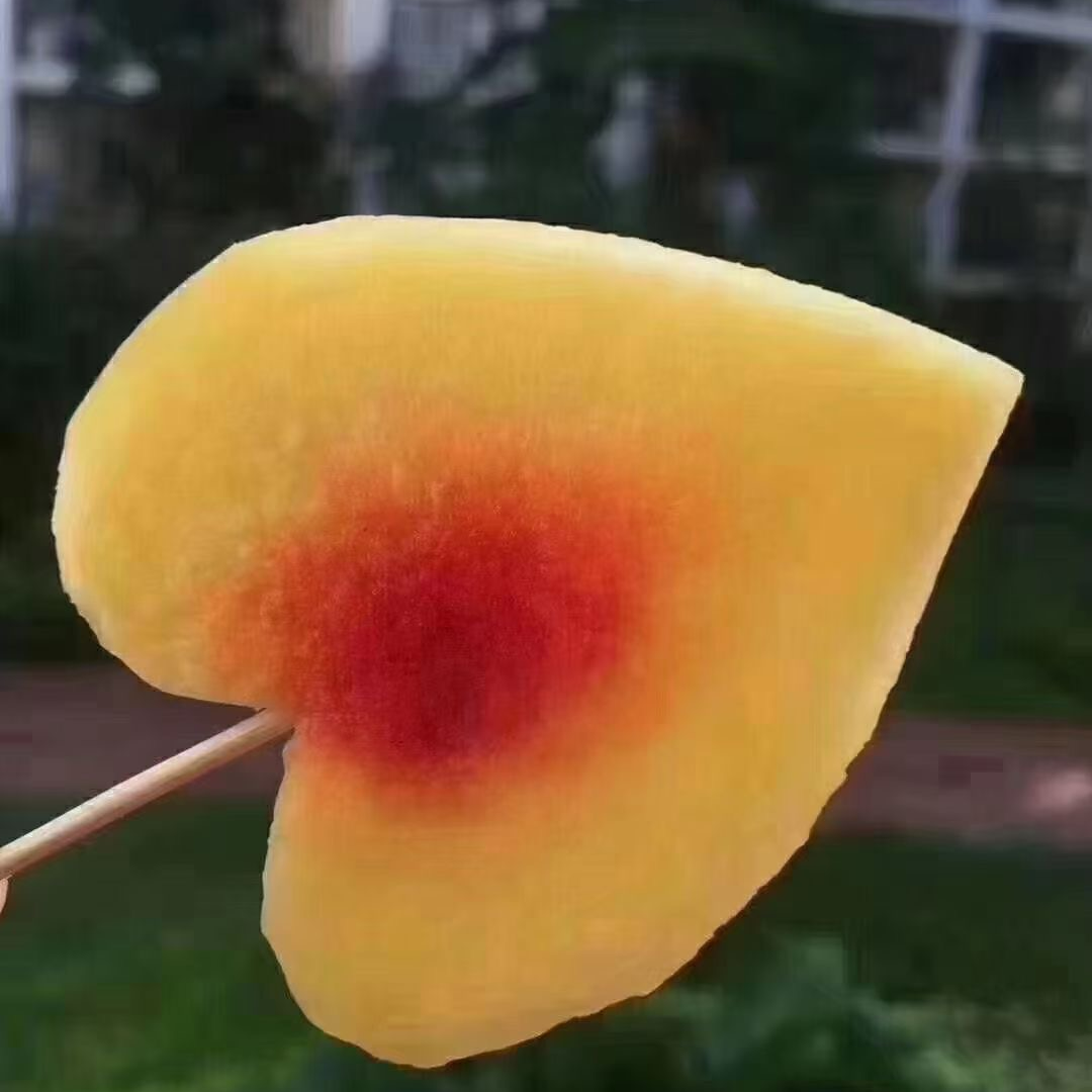 湖北京山正宗红心锦绣黄桃爆甜头茬果顺丰包邮现摘现发