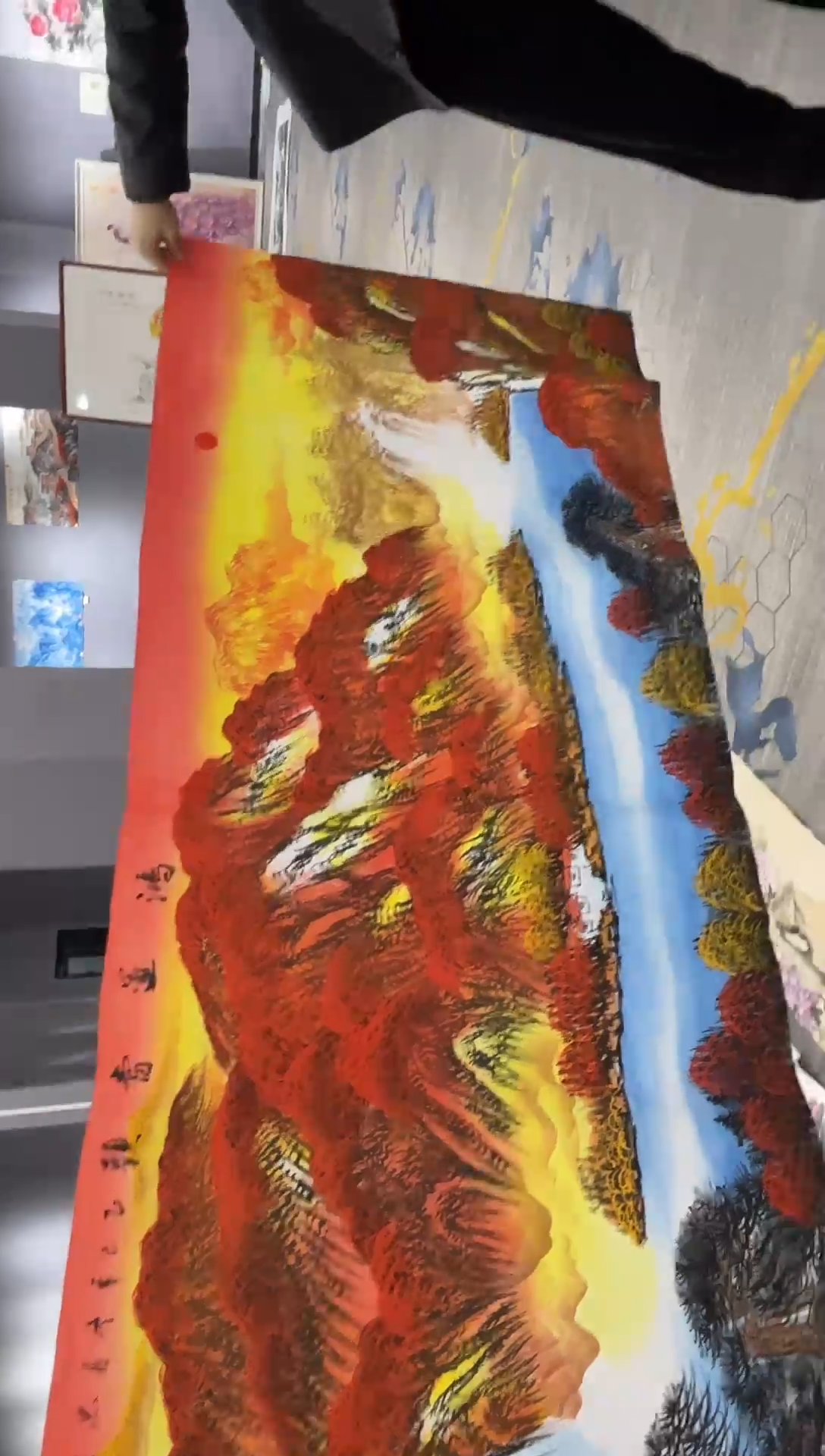 横款年画艺术作品欣赏W102