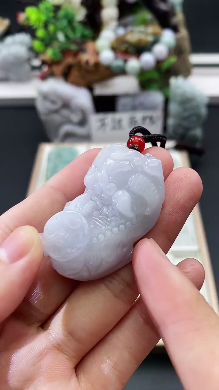 颈饰未镶嵌翡翠天然缅甸A货翡翠