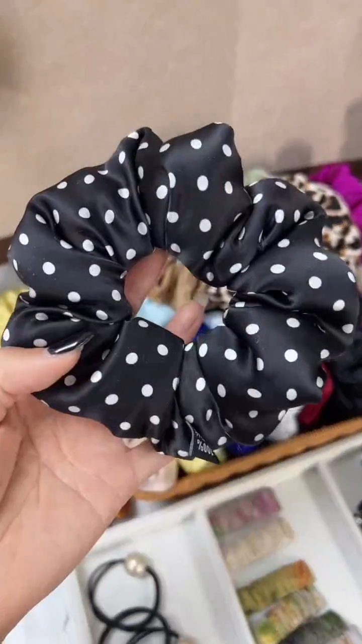 非金属布艺简约发饰6cm