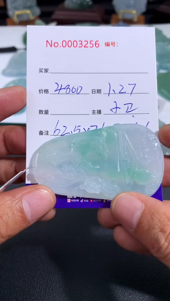 【闪购商品】翡翠颈饰未镶嵌观音