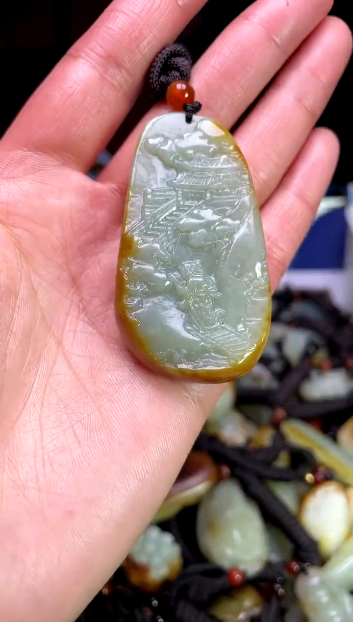 【闪购商品】和田玉颈饰未镶嵌23