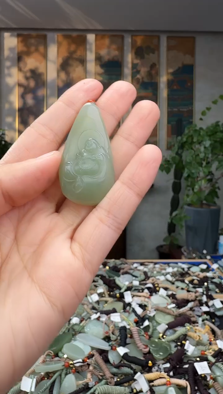 未镶嵌和田玉挂件拍一发一