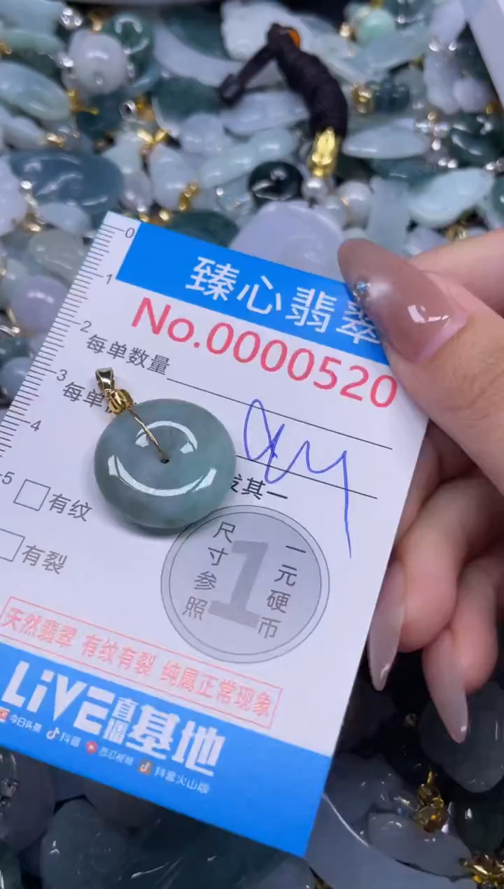 颈饰未镶嵌翡翠520