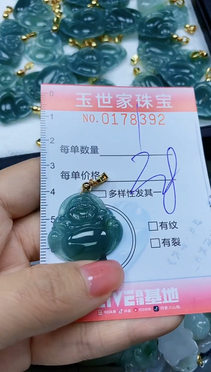 【闪购商品】翡翠颈饰未镶嵌闪购0178392