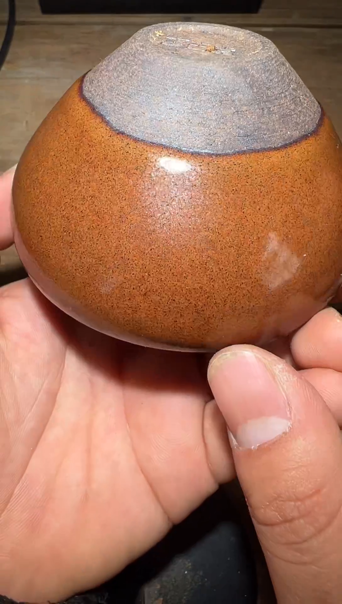 【闪购商品】茶盏老表精选柴烧85