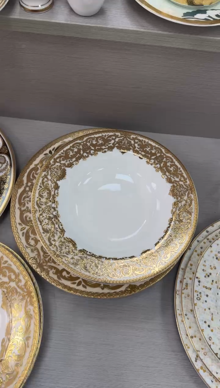 【闪购商品】瓷片8.5寸草帽盘2个  福利价