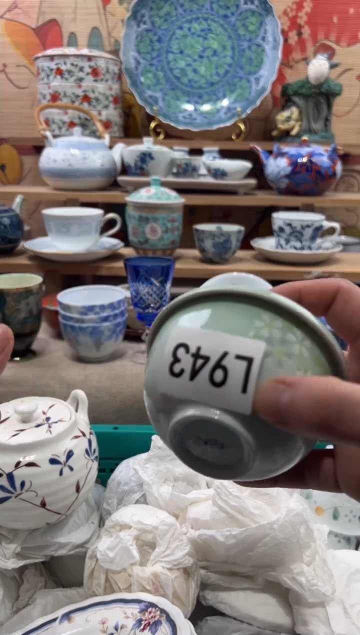 瓷片鹅**雪瓷片------L943