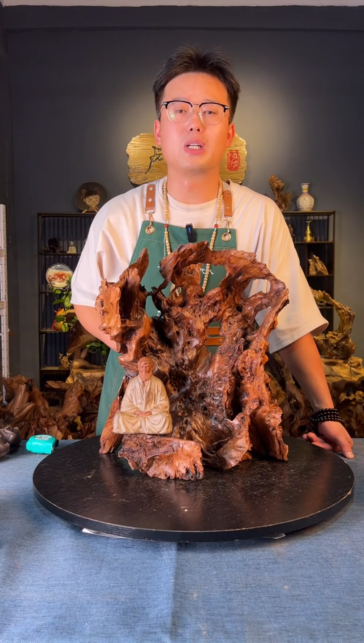 木卢师傅根艺作品（不包含人物摆件）