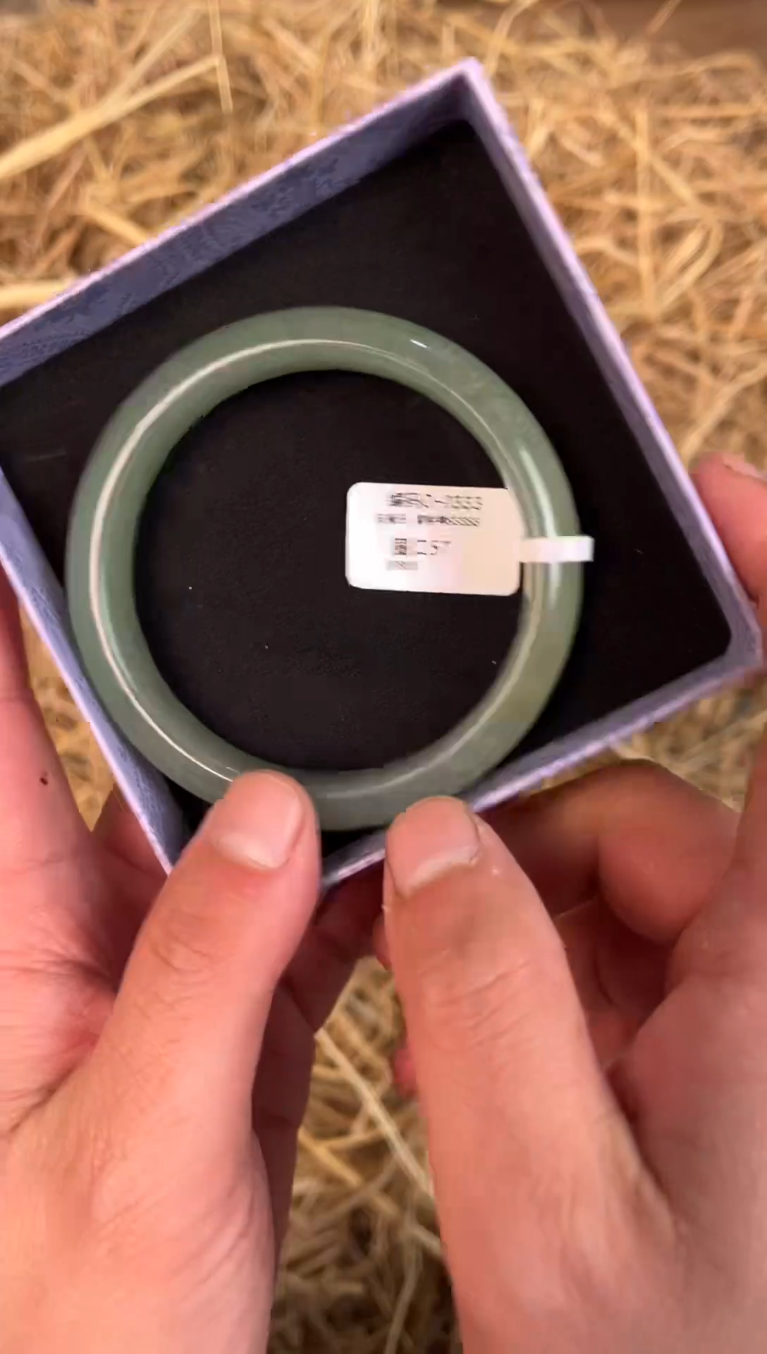 未镶嵌手镯石英质玉D-0333