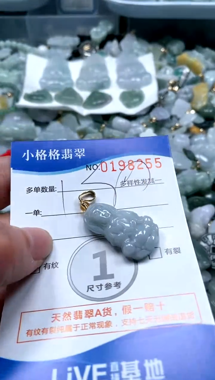【闪购商品】翡翠颈饰未镶嵌闪购商品0198255