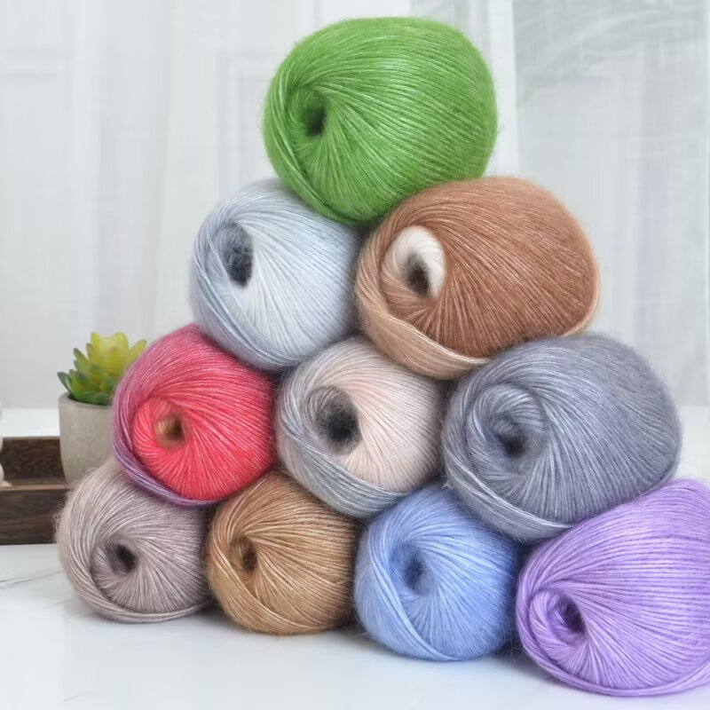 羊驼绒手编中粗毛线柔软舒适轻盈